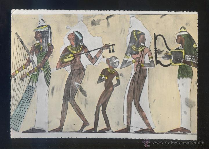 Postais: Egipto. Thebes. *Chapel of Djeser-Kere-Somb...* Ed. Lehnert & Landrock n&ordm; 222. Circulada 1964.
