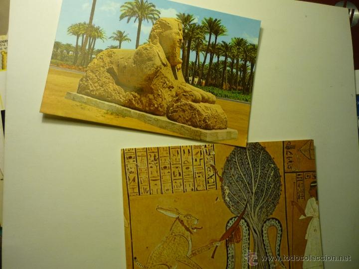 Postkarten: lote postales egipto.--cm