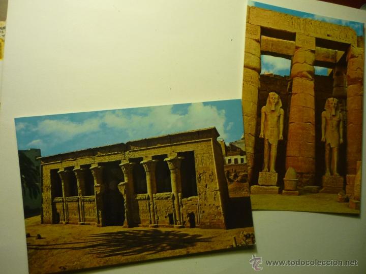 Postkarten: lote postales egipto--cm
