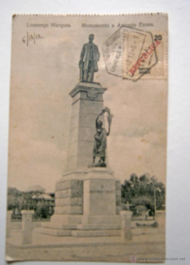 Postales: LOUREN&Ccedil;O MARQUES MOZAMBIQUE PORTUGAL 1912