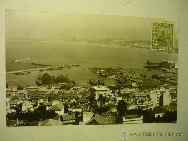 Postkarten: POSTAL ALGER.-ENTREE PORT L&acute;AGHA--CIRCULADA BB
