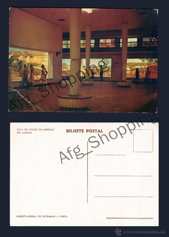 Postcards: LUANDA - SALA DO MUSEO DE ANGOLA - Postcard