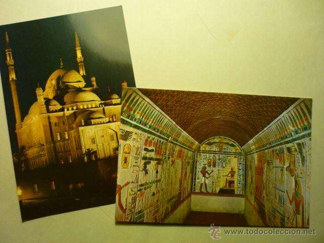 Postales: LOTE POSTALES EGIPTO-  CM
