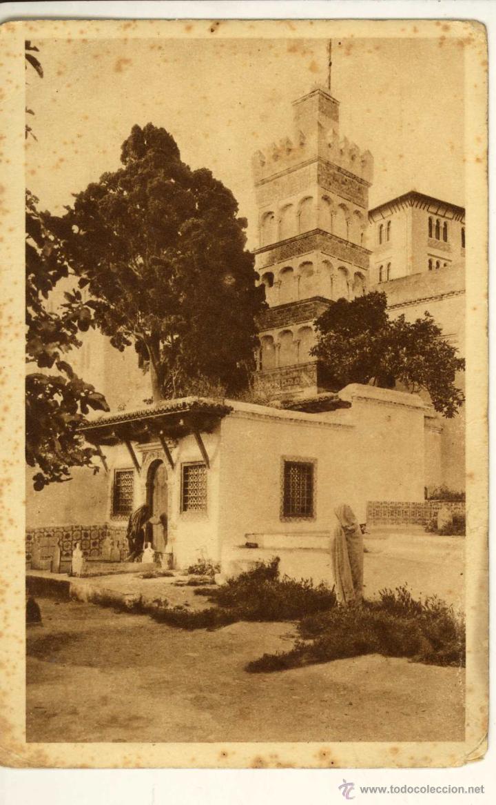 Postales: MAGNIFICA POSTAL  MOSQUEE SIDI-ABDERRAHAMAN