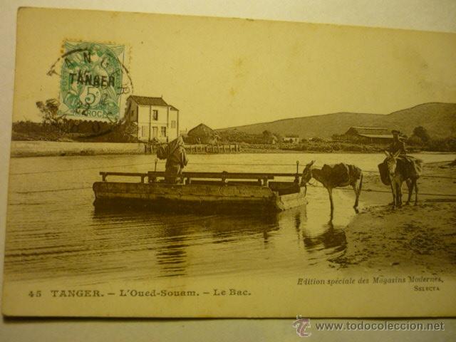 Cartes Postales: postal tanger-l&acute;oued -souam-le bac bb