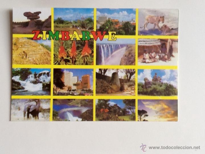 Postales: POSTAL SIN CIRCULAR. ZIMBAWE. ENVIO INCLUIDO EN EL PRECIO.