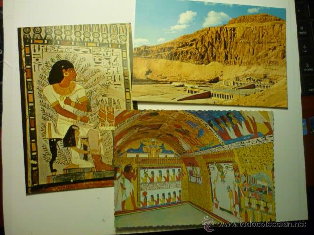 Cartes Postales: lote postales egipto cm