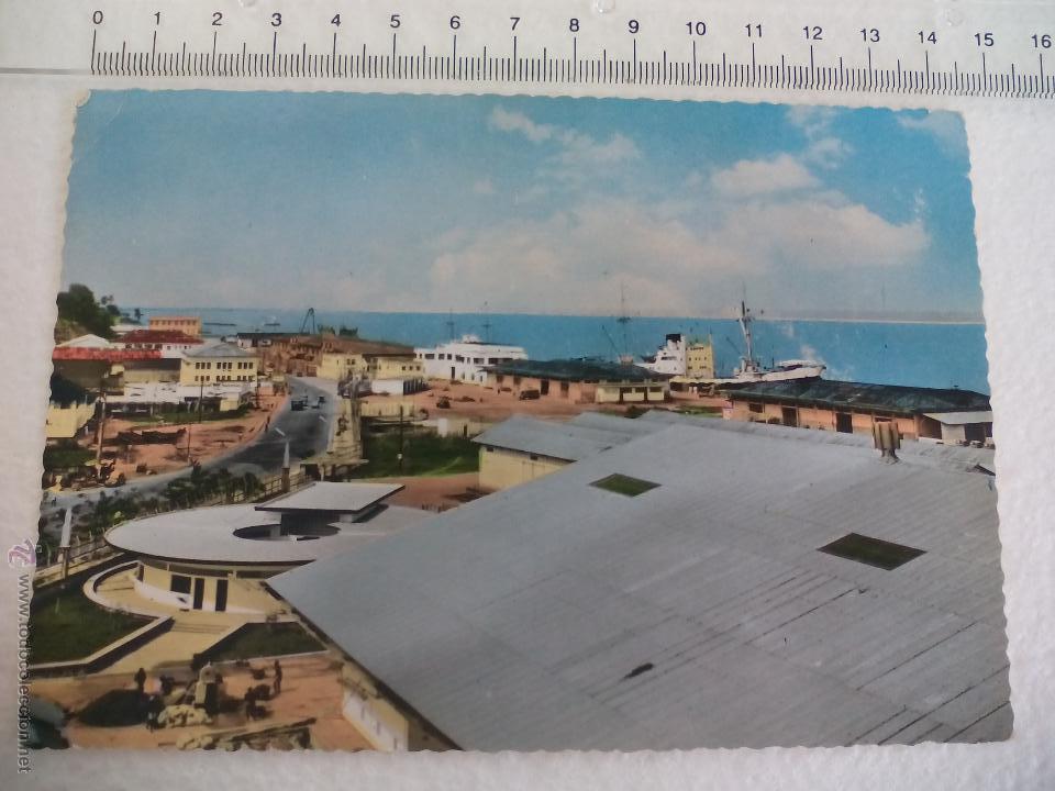 Cartes Postales: Tarjeta postal Douala. vue sur le port. 1166 Africolor. Camerun Post Card