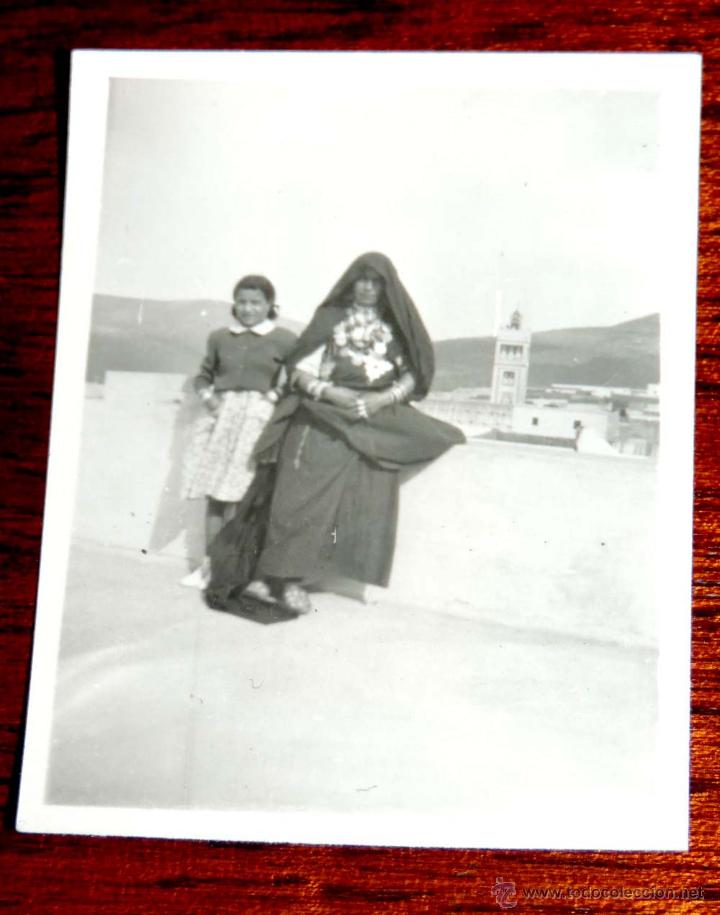 Cartes Postales: FOTOGRAFIA DE SIDI IFNI, SAHARA, 1950, MIDE 7X 4,7 CMS.
