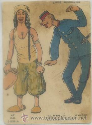 Cartes Postales: POSTAL DE MARRUECOS. TIPOS DEL PAIS. HUMORISTICA N&ordm; 42    P-AFyMA-553
