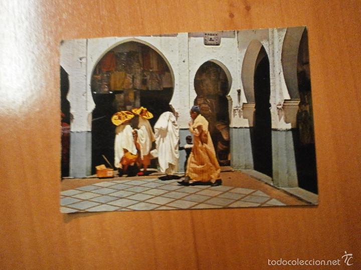Cartes Postales: POSTAL TANGER FONDAK TIPICO CIRCULADA