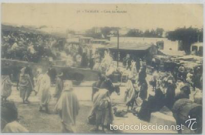 Cartes Postales: POSTAL DE MARRUECOS. TANGER. COIN DU MARCHE   P-AFyMA-617