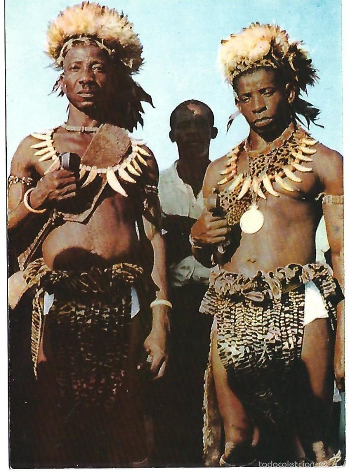 Cartes Postales: 2 POSTALES ANTIGUAS DE NATIVOS AFRICANOS SIN CIRCULAR