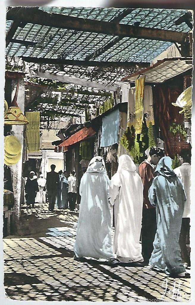 Cartes Postales: 2 POSTALES DE MARRUECOS Y SUS COSTUMBRES ESCRITAS