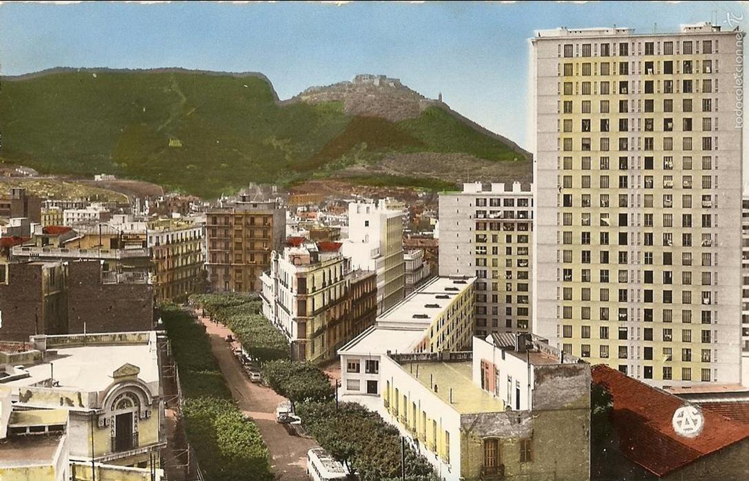 Cartes Postales: POSTAL, ORAN, ARGELIA, BOULEVARD FULTON, ESCRITA