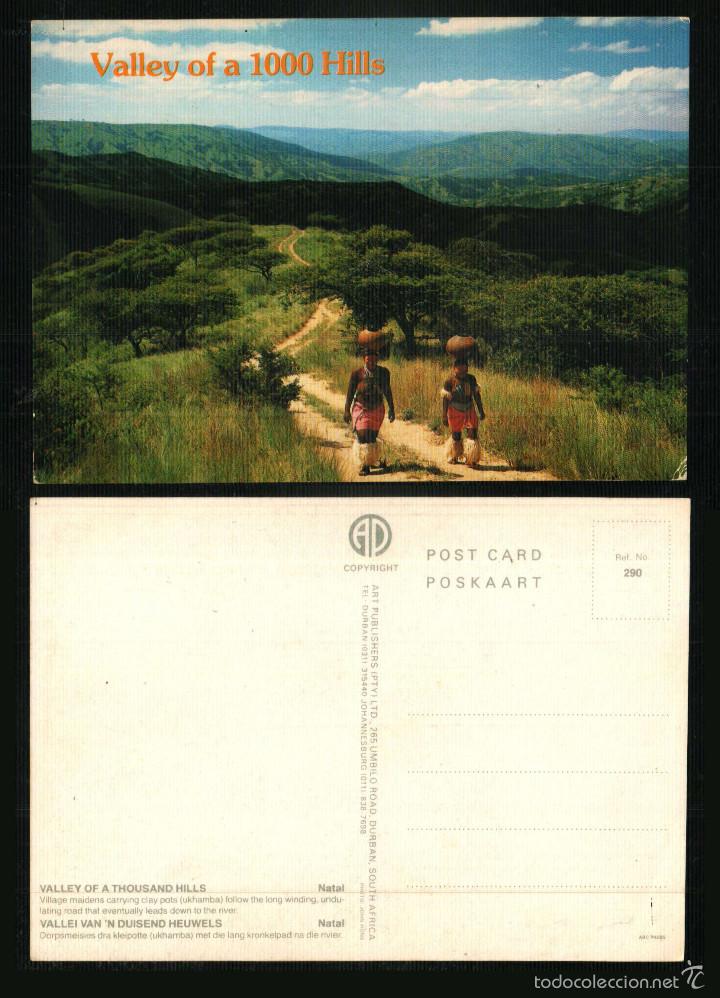 Postcards: valley of a 1000 HILLS - Old postcard