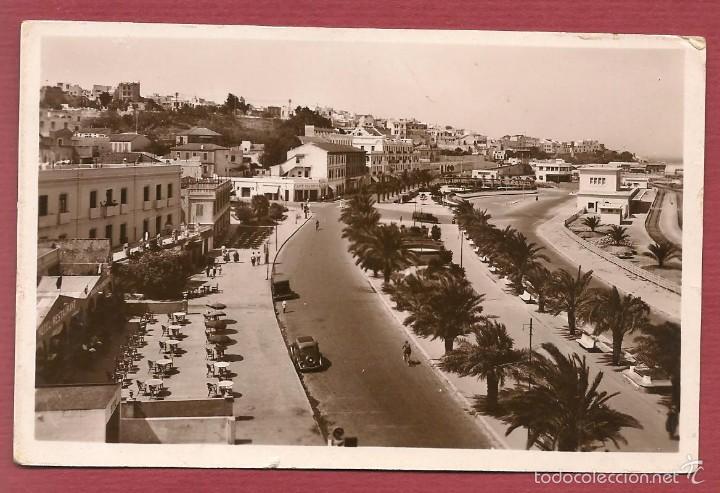 Postkarten: POSTAL fotografica TANGER  avenue d`Espagne  ,