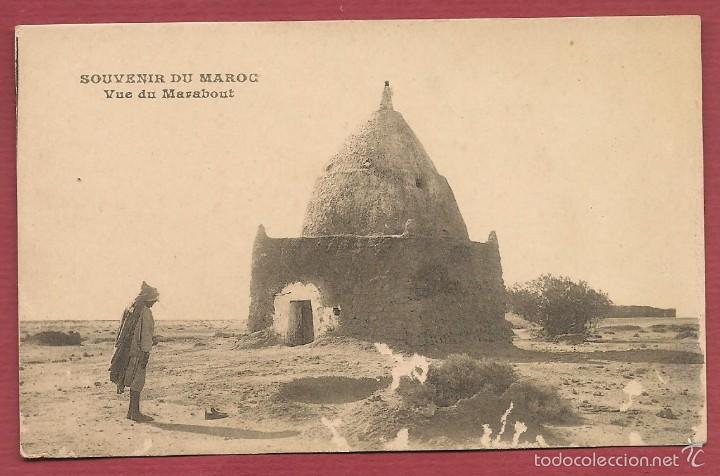 Postkarten: POSTAL SOUVENIR DU MAROC vue du Marabout