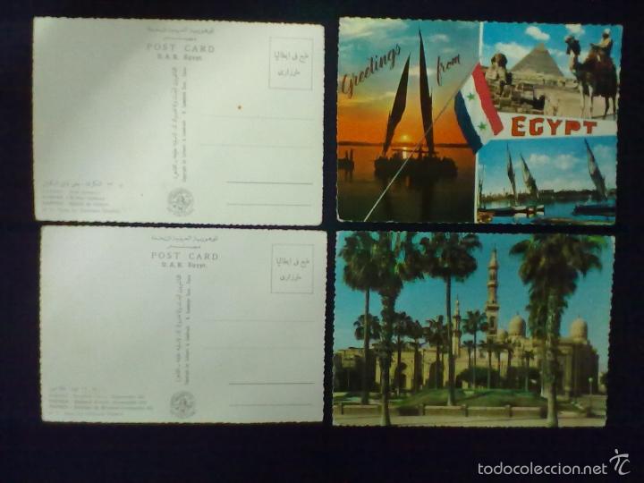 Postales: 8 POSTALES EGIPTO. - Foto 3