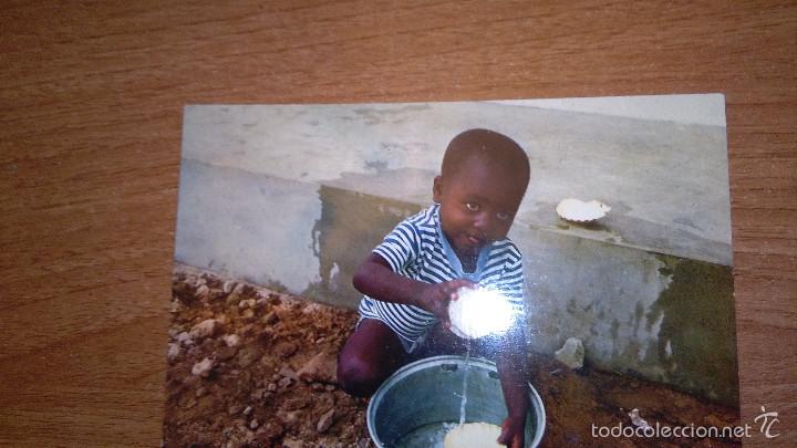 Postales: POSTAL CONGO BRAZZA NI&Ntilde;A CONGOLE&Ntilde;A SIN CIRCULAR