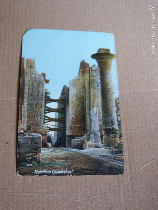 Postales: COLUMNAS DE KARNAK (PRINCIPIOS DEL SIGLO XX, CIRCA 1912)