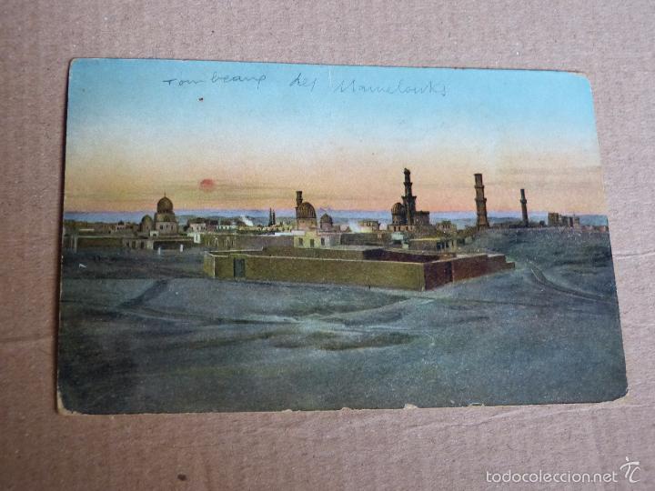 Postales: CAIRO: LA TUMBA DE LOS MAMELUCOS (PRINCIPIOS DEL SIGLO XX, CIRCA 1912)