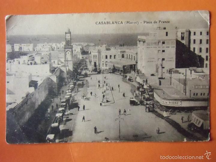 Postales: CASABLANCA(Marruecos)tarjeta postal ,escrita 1920.