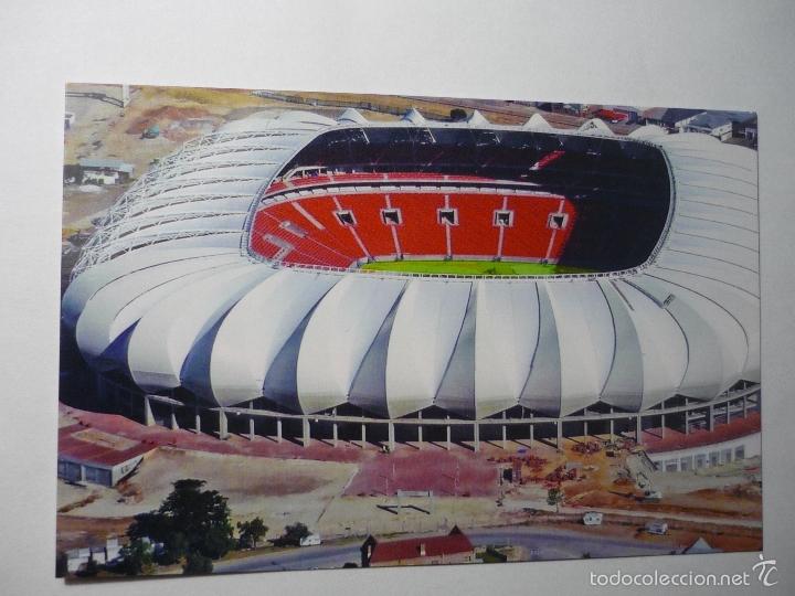 Postales: postal futbol mundial port elizabeth-stadio nelson mandela bay