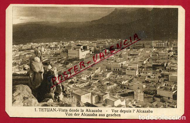 Cartoline: POSTAL TETUAN, MARRUECOS, VISTA DESDE LA ALCAZABA, P84657