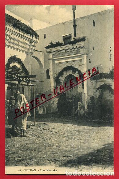 Cartoline: POSTAL TETUAN, MARRUECOS, UNA MEZQUITA, P84687