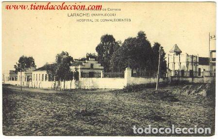 Postales: Larache.- Hospital de convalescientes - Foto 1