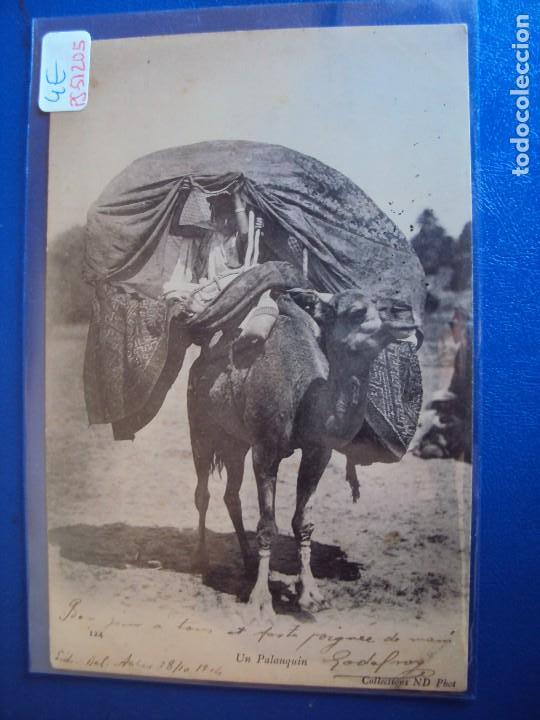 Postcards: (PS-51205)POSTAL DE UN PALANQUIN