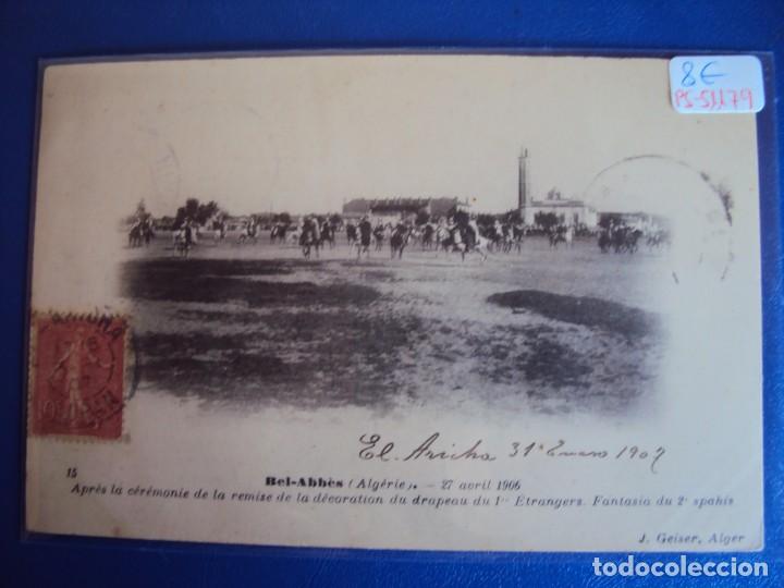 Cartoline: (PS-51179)POSTAL DE BEL-ABBES