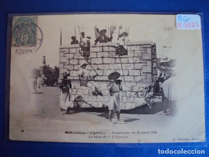 Cartes Postales: (PS-51173)POSTAL DE BEL-ABBES
