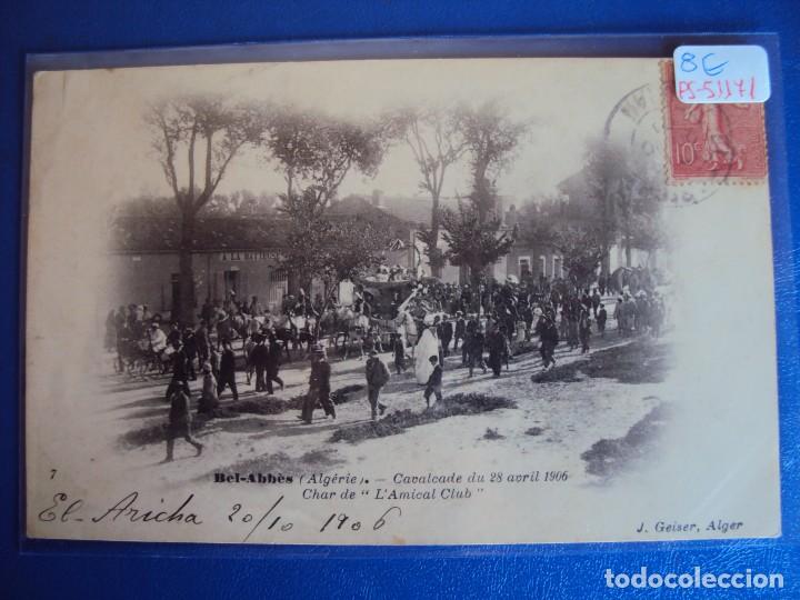 Cartes Postales: (PS-51171)POSTAL DE BEL-ABBES