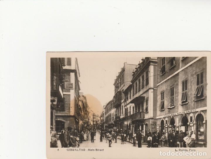 Cartes Postales: POSTAL DE GIBRALTAR.MAIN STREET L.ROISIN FOTO N&ordm;6