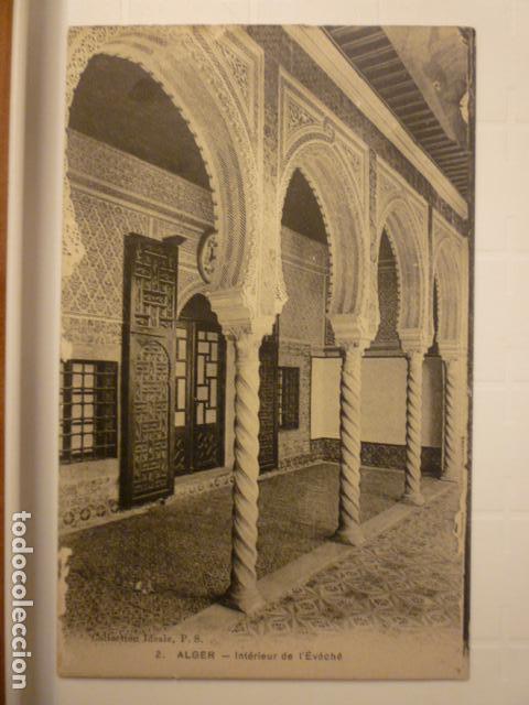 Postais: POSTAL ARGELIA. INTERIOR DE L&acute;EVECHE. COLECCION IDEALE, P.S.