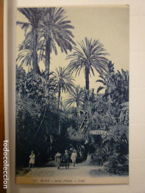 Postais: POSTAL ARGELIA. JARD&Iacute;N D&acute;ESSAI.