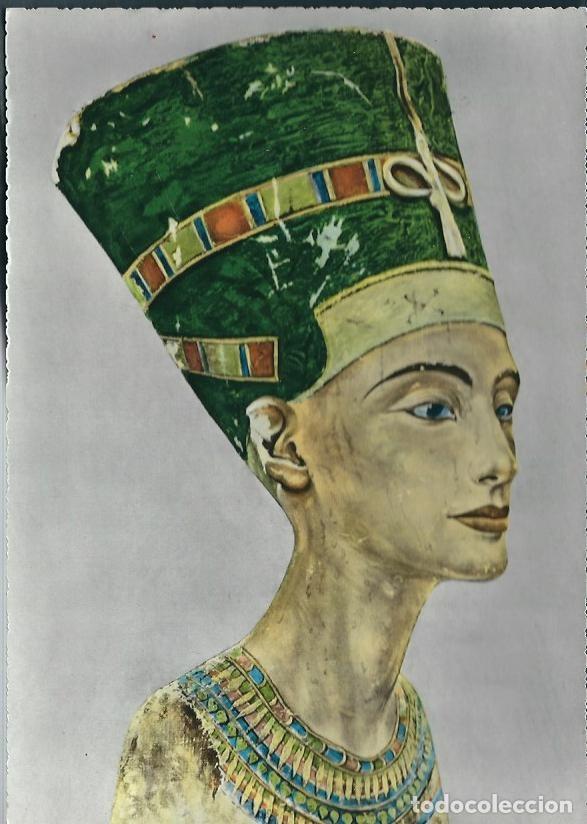 Postais: R200- TARJETON POSTAL DE LA - LA REINA NEFERTITI DE EGIPTO - SIN CIRCULA