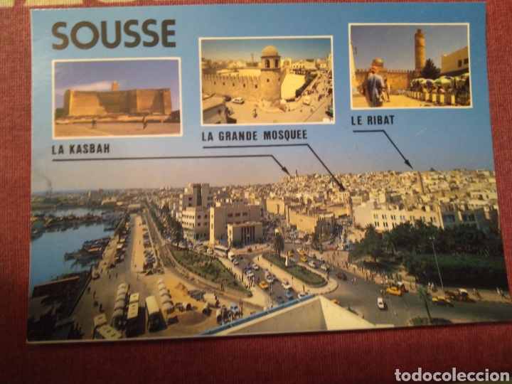 Postales: Tarjeta Postal Sousse T&uacute;nez sin circular - Foto 1