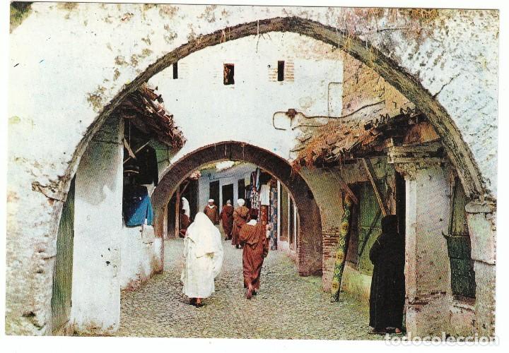 Cartoline: Antigua postal. Xauen, Marruecos. Ediciones librer&iacute;a escolar, Tetuan. A&ntilde;os 60. Sin circular.