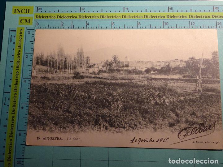 Postkarten: POSTAL DE ARGELIA. A&Ntilde;OS 10 30. AIN SEFRA, LE KSAR. 1412
