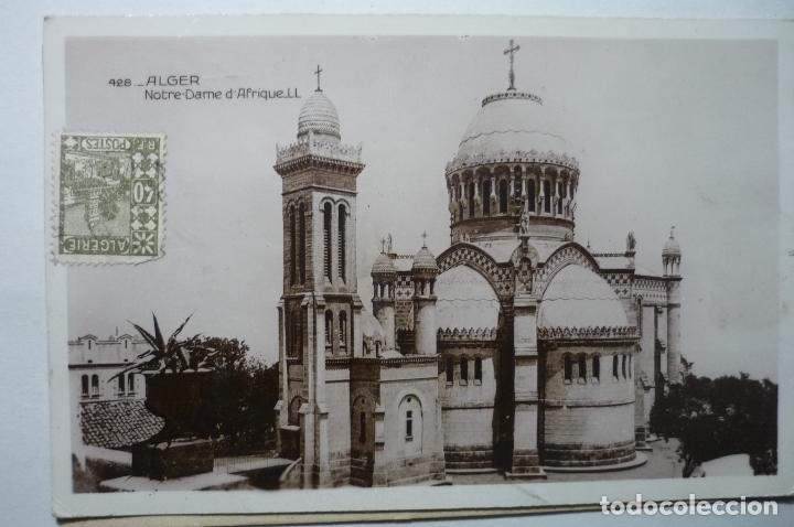 Cartoline: POSTAL ARGELIA - NOTRE DAME D&acute;AFRIQUE - CIRCULADA BB