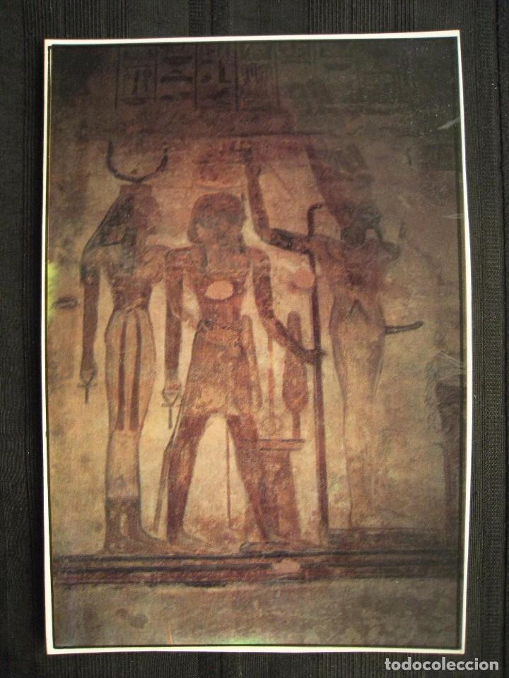 Cartoline: POSTAL EGIPTO - THE TEMPLE OF ABU SIMBEL.