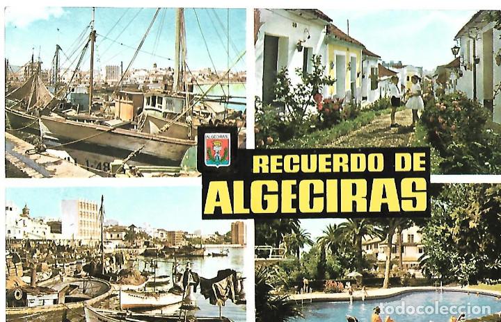 Cartes Postales: antigua postal de algeciras sin circular