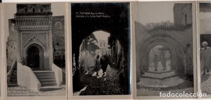 Cartes Postales: S0001-1 TETUAN  Bloque de 10 Postales Fotogr&aacute;ficas, en acorde&oacute;n, de principios del siglo pasado. fot