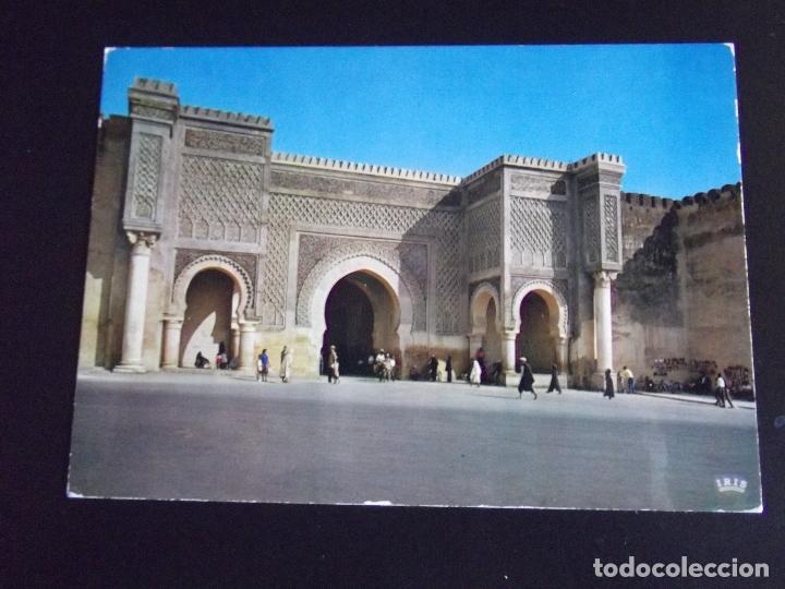 Postales: AFRICA-V45-MARRUECOS-NO ESCRITA-MEKNES  BAB MANSOUR-95.402.52