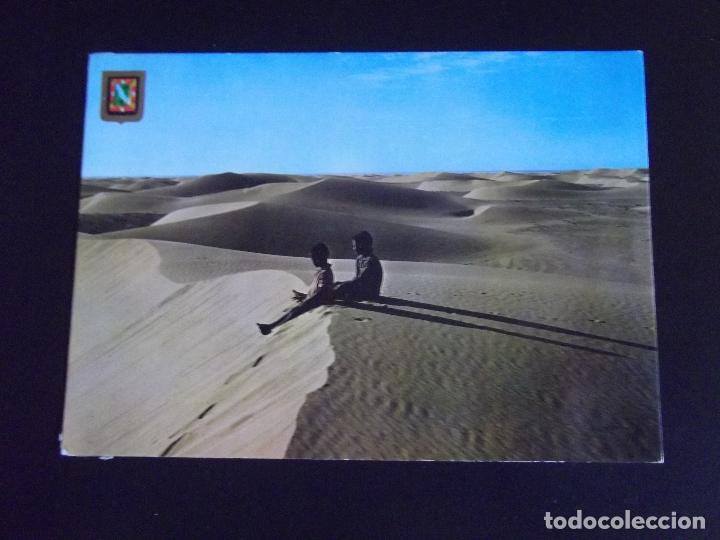 Postales: AFRICA-V45-MARRUECOS-ESCRITA-AIUN-SAHARA ESPA&Ntilde;OL-DUNAS-DLB.25094-X