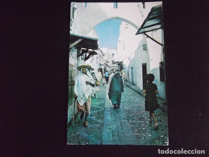 Postales: AFRICA-V45-MARRUECOS-CIRCULADA-N&ordm;28-ANTIGUO BARRIO MORO-DLB.13400-VIII
