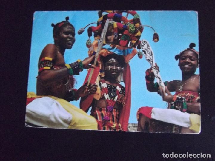 Postales: AFRICA-V45-NIGERIA-ABANG DANCERS,CROSS RIVER STATE-NIG 127